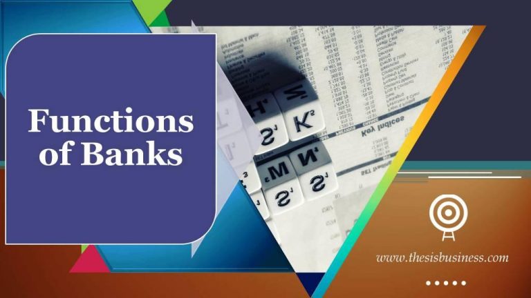 Functions of Banks | Bank Definition And Important Banking Services ...